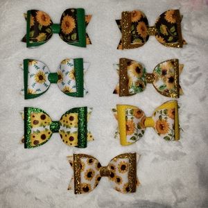 Sunflower bow bundle